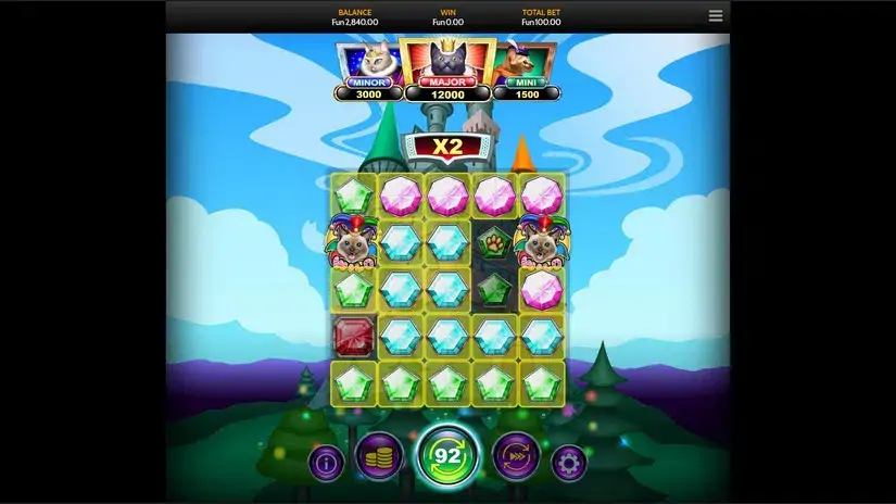 Jewelry Cats slot screenshot 4