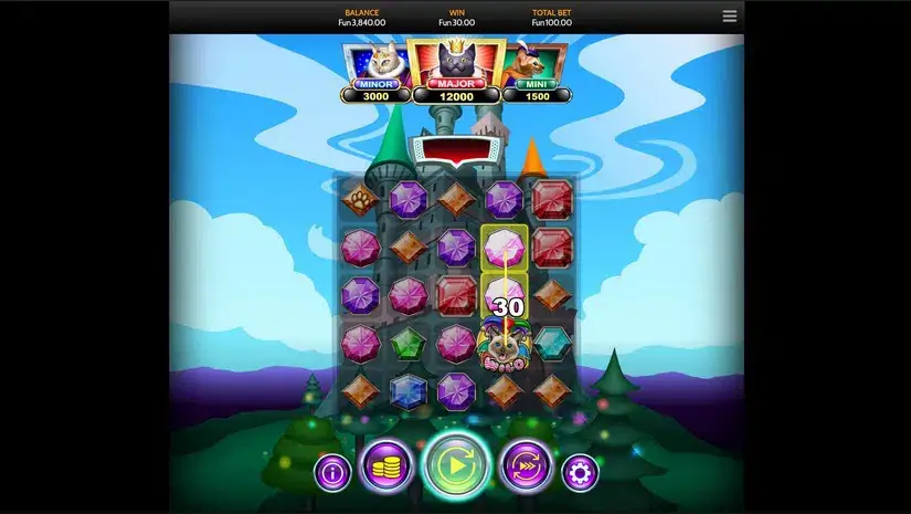 Jewelry Cats slot screenshot 2