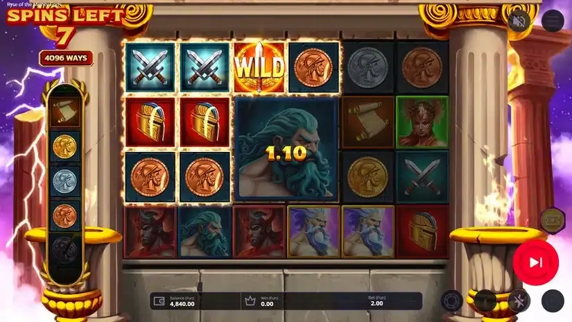 Ryse of the Mighty slot screenshot 4