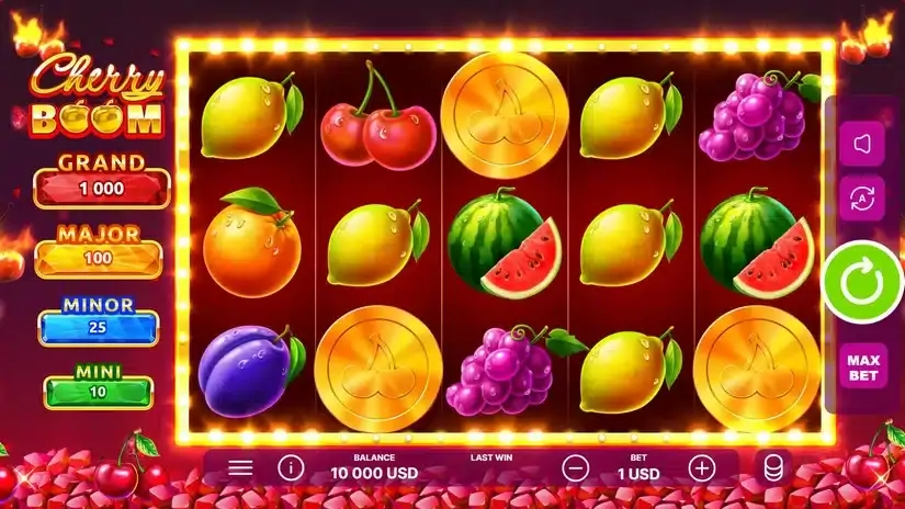Cherry Boom slot screenshot 1