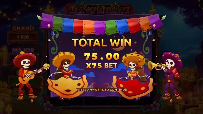 Day of Muerte slot screenshot 4