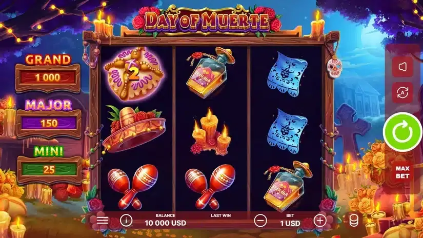 Day of Muerte slot screenshot 1