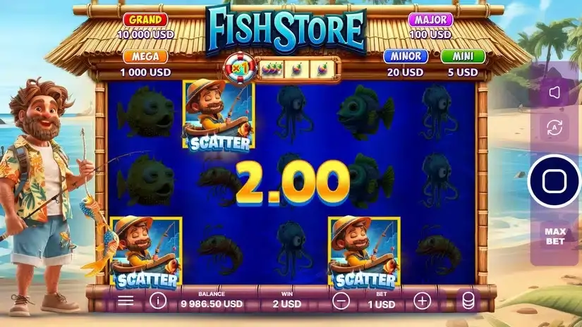 Fish Store slot screenshot 3