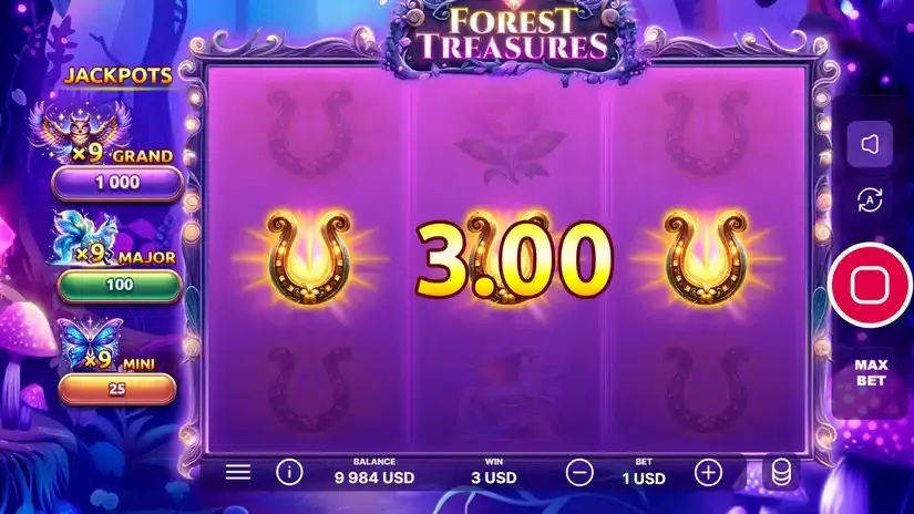 Forest Treasures slot screenshot 4
