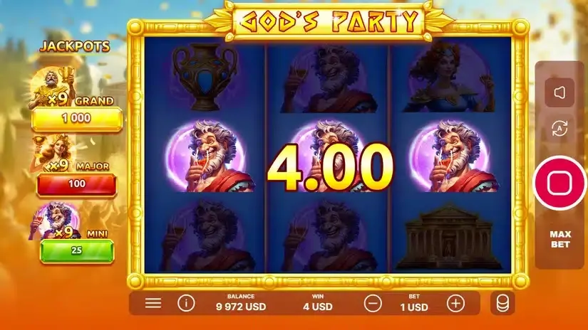 God’s Party slot screenshot 3