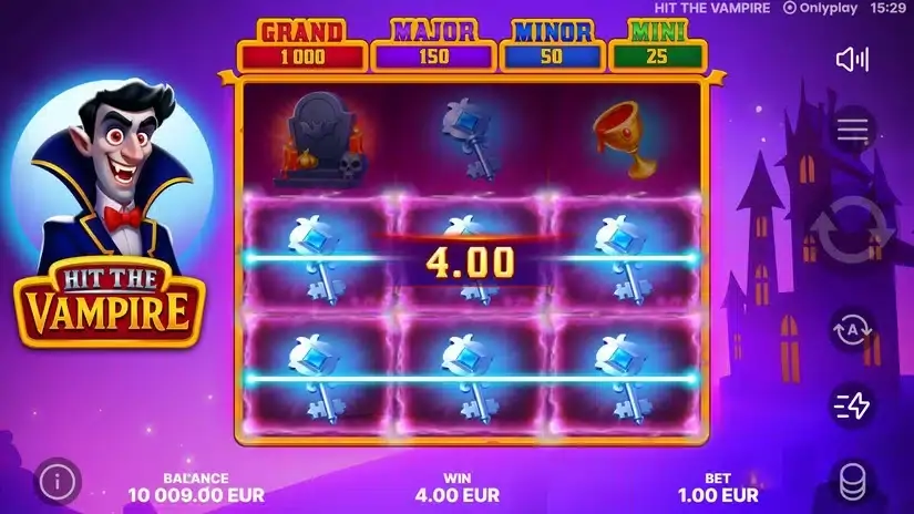 Hit the Vampire slot screenshot 3
