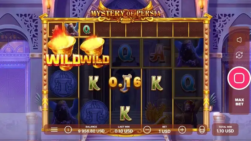 Mystery of Persia slot screenshot 4