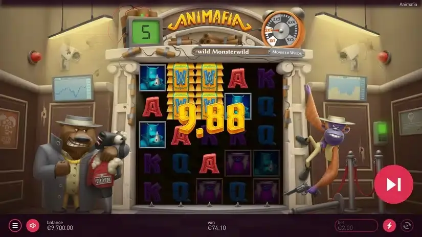 Animafia slot screenshot 7