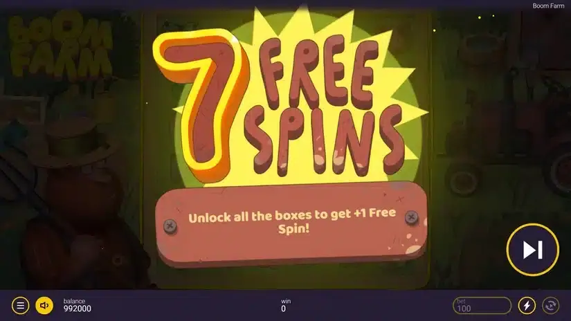 Boom Farm slot screenshot 3