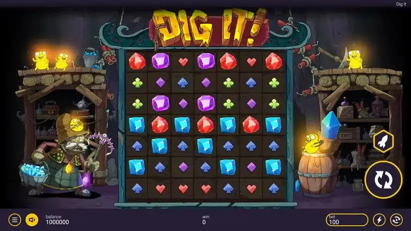 Dig It slot screenshot 