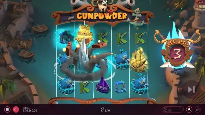 Gunpowder slot screenshot 1