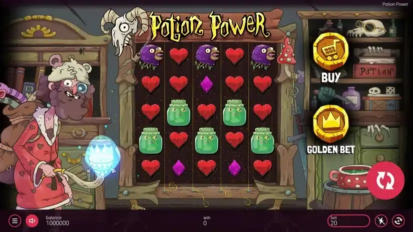 Potion Power slot screenshot 1