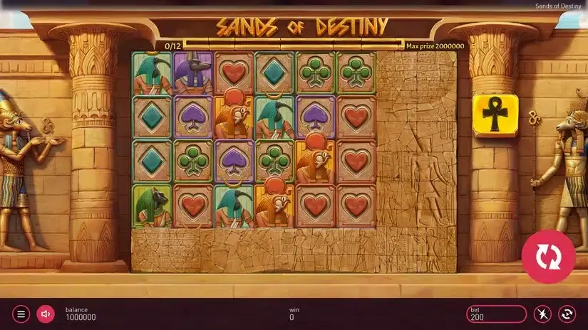 Sands Of Destiny slot screenshot 1