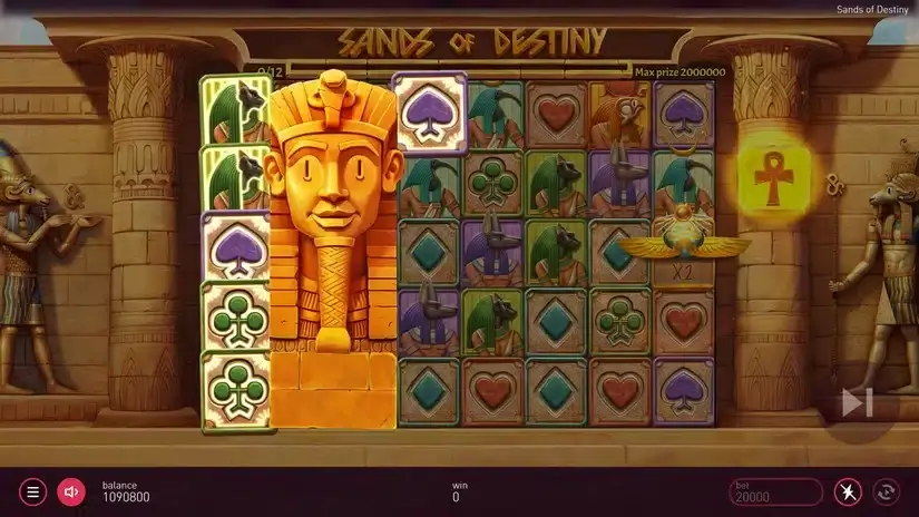 Sands Of Destiny slot screenshot 3