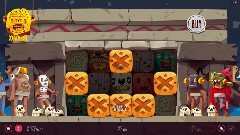 Xibalba slot screenshot 2