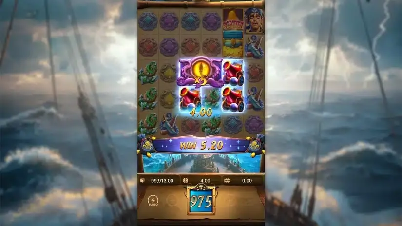 Kraken Gold Rush slot screenshot 5