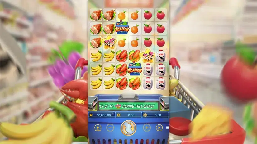 Supermarket Spree slot screenshot 