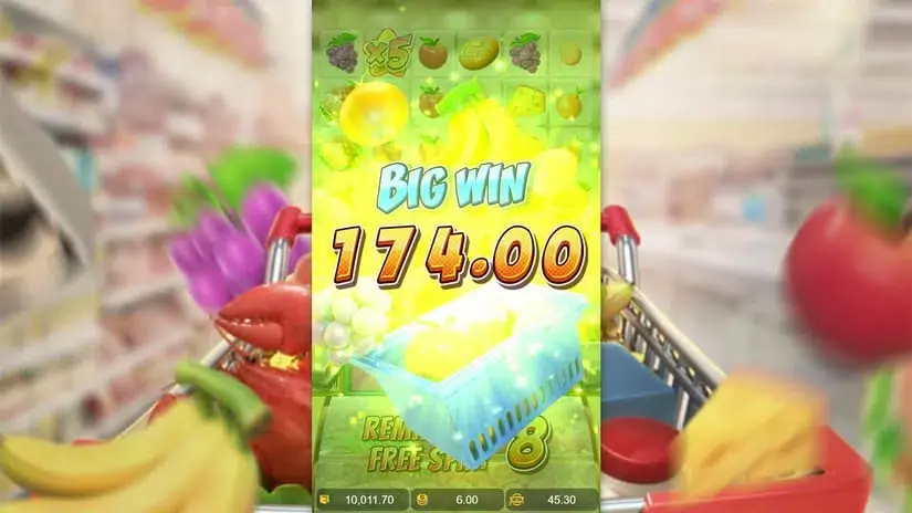 Supermarket Spree slot screenshot 