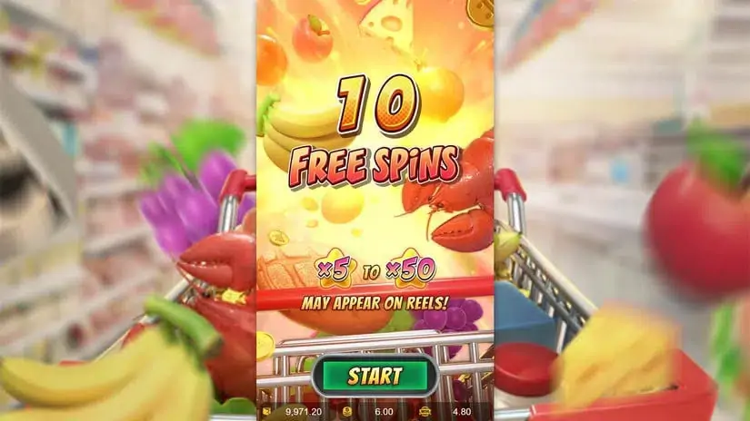 Supermarket Spree slot screenshot 4