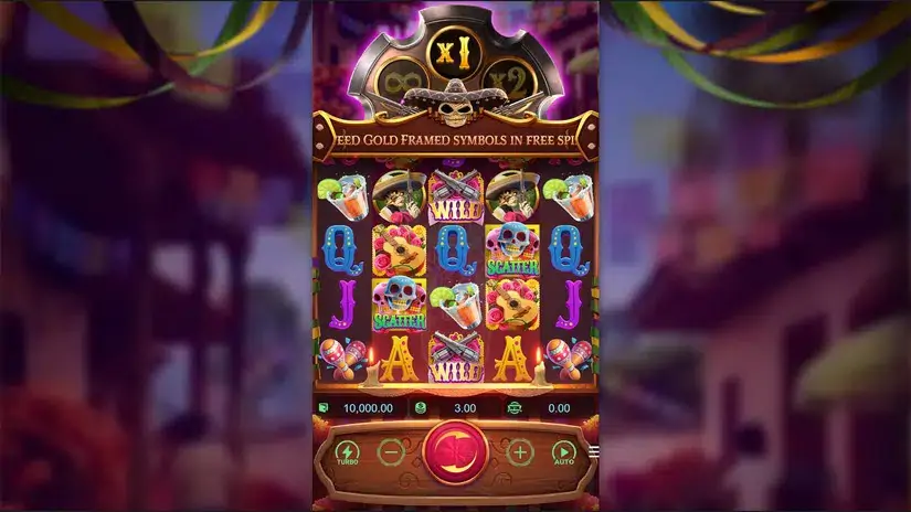 Wild Bandito slot screenshot 