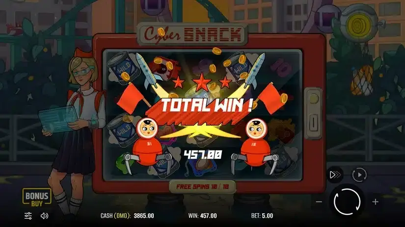 Cyber Snack slot screenshot 5