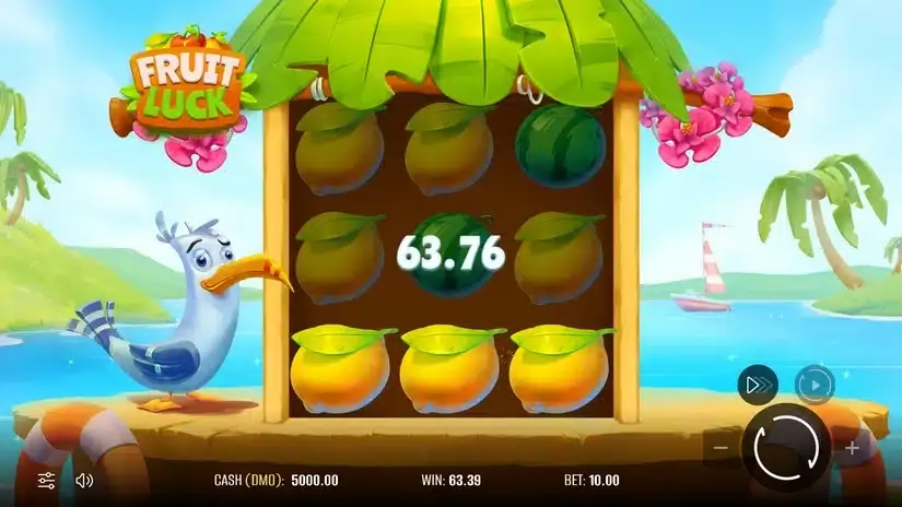 Fruit Luck slot screenshot 4