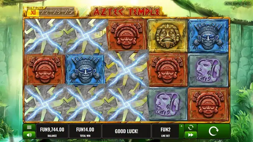 Aztec Temple slot screenshot 3