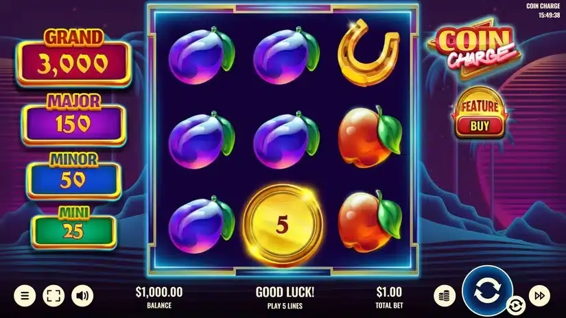 Coin Charge slot screenshot 1
