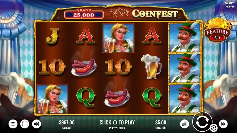 Coinfest slot screenshot 1