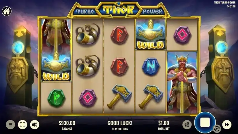 Thor Turbo Power slot screenshot 2