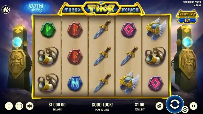 Thor Turbo Power slot screenshot 1