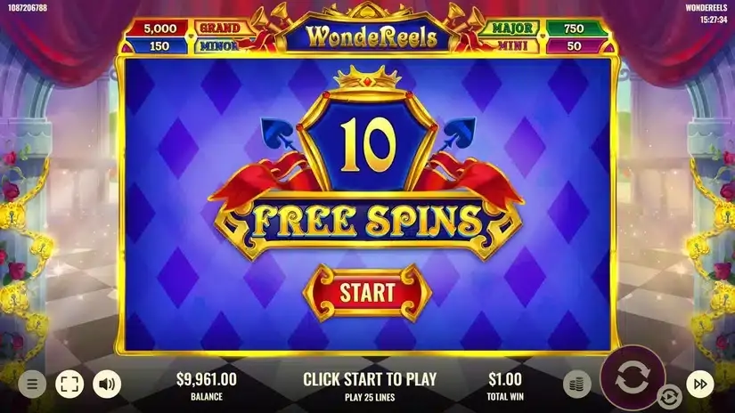 Wondereels slot screenshot 3