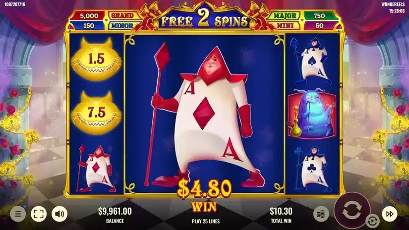 Wondereels slot screenshot 5