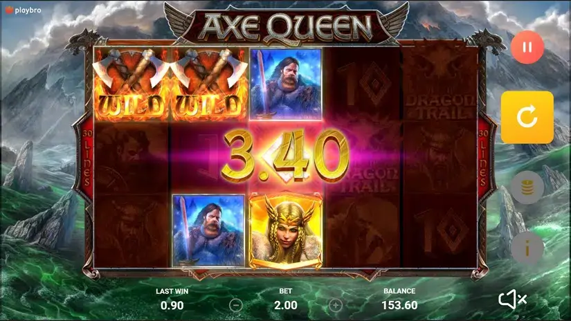Axe Queen slot screenshot 4