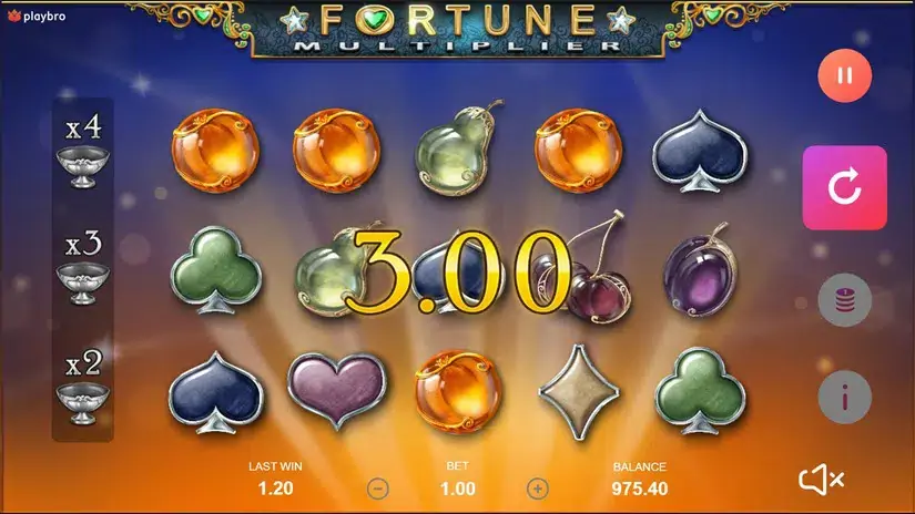 Fortune Multiplier slot screenshot 1