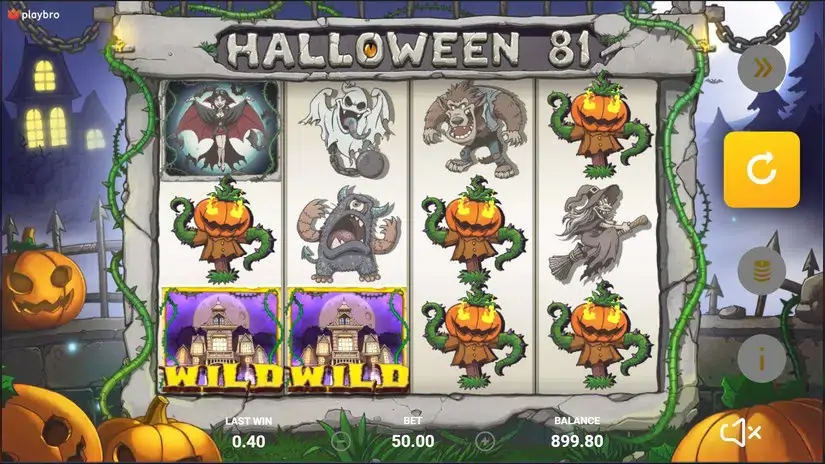Halloween 81 slot screenshot 2