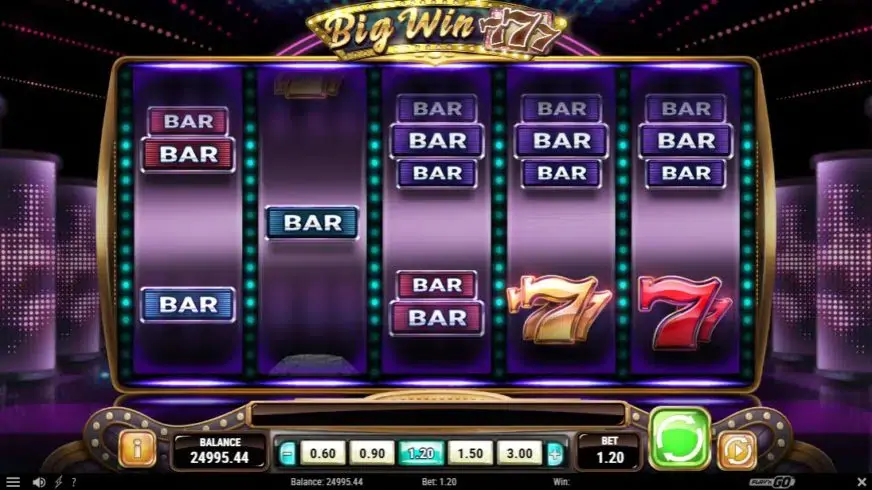 Big Win 777 slot screenshot 1