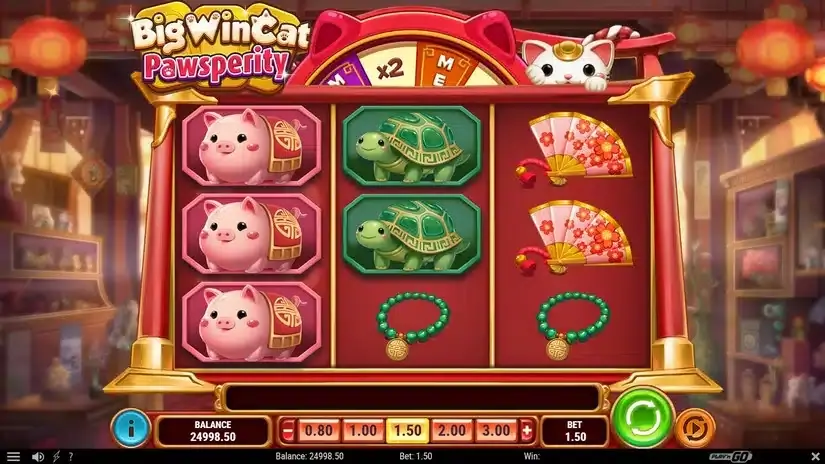 Big Win Cat Pawsperity slot screenshot