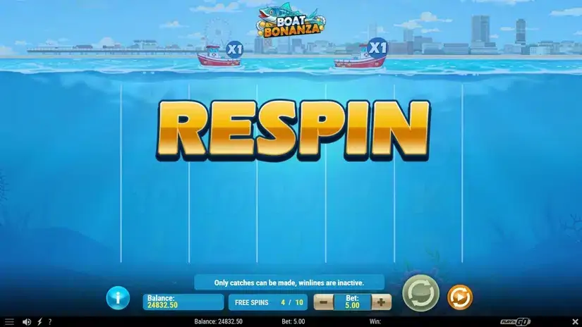 Boat Bonanza slot screenshot 4