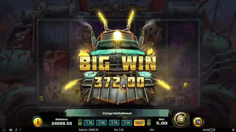 Canine Carnage slot screenshot 4