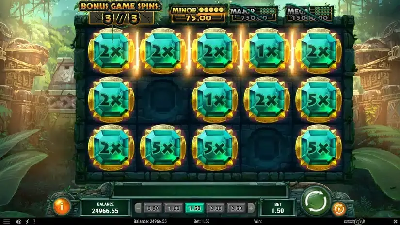 Cat Wilde and the Incan Quest slot screenshot