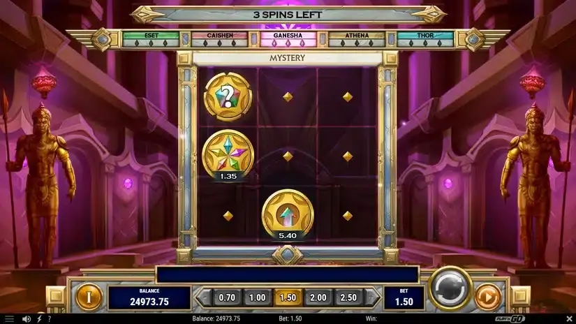 Chambers of Ancients slot screenshot 