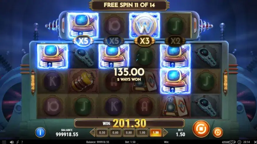 Coils of Cash slot screenshot