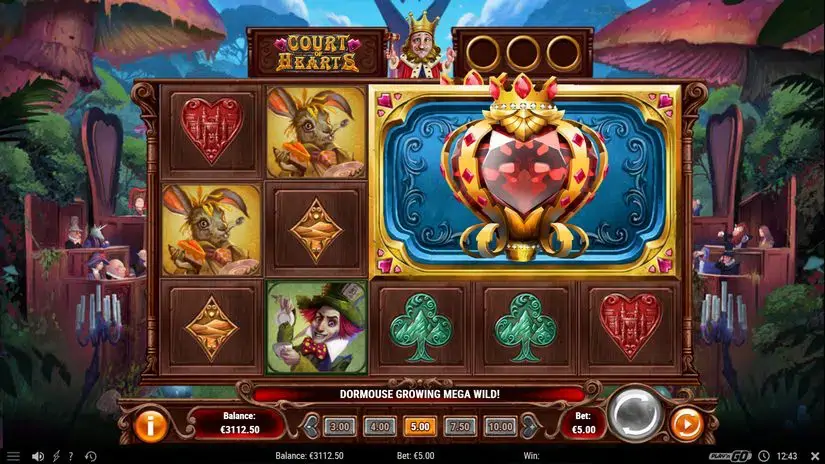 Court of Hearts slot screenshot 7