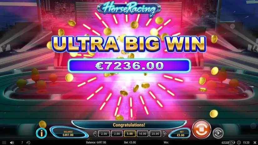 Derby Wheel slot screenshot 8