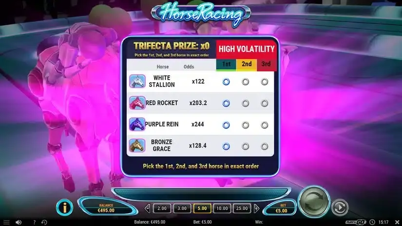 Derby Wheel slot screenshot 4