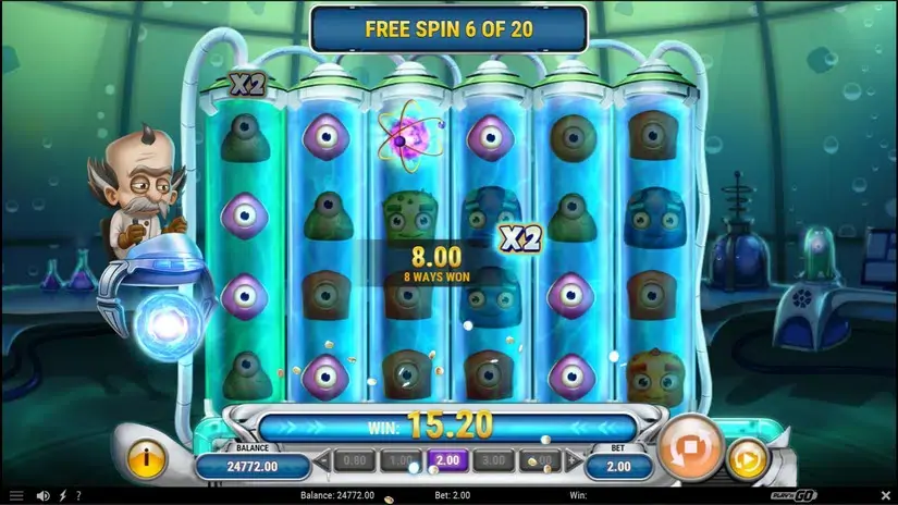Dr Toonz slot screenshot 7