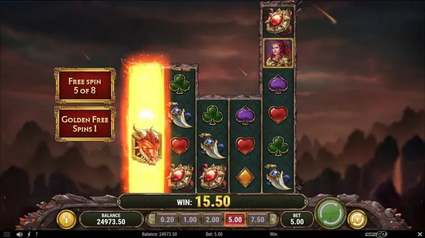 Dragon Maiden slot screenshot 1
