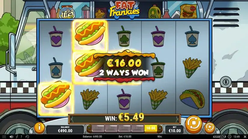 Fat Frankies slot screenshot 3