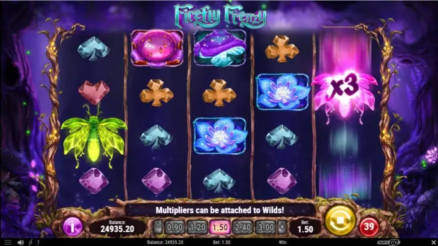 Firefly Frenzy slot screenshot 3